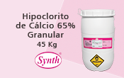 Hipoclorito de Cálcio 65% Granular 45 Kg Synth